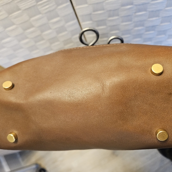 R.Riveter "otto" the carry all canvas tote with leather trim in navy 🇺🇸 - Picture 4 of 10